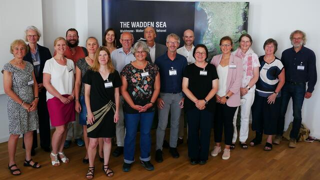 Speakers of the Wadden Sea Day 2022. © CWSS/ Bostelmann.